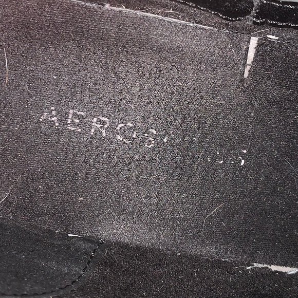 Aerosoles “Allowance” black suede leather ankle boots size 7 - Picture 5 of 5